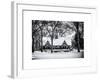 Wood House Snowy Winter in Central Park New York City-Philippe Hugonnard-Framed Art Print