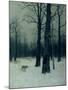 Wood in Winter, 1885-Isaak Ilyich Levitan-Mounted Giclee Print