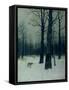 Wood in Winter, 1885-Isaak Ilyich Levitan-Framed Stretched Canvas