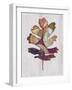 Wood Inlay Leaf 1-Filippo Ioco-Framed Art Print