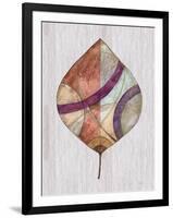 Wood Inlay Leaf 2-Filippo Ioco-Framed Art Print