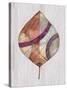 Wood Inlay Leaf 2-Filippo Ioco-Stretched Canvas
