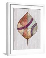 Wood Inlay Leaf 2-Filippo Ioco-Framed Art Print