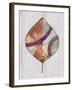 Wood Inlay Leaf 2-Filippo Ioco-Framed Art Print