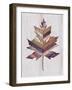 Wood Inlay Leaf 3-Filippo Ioco-Framed Art Print