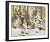 Wood Interior, Winter-Tom Thomson-Framed Giclee Print