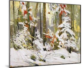 Wood Interior, Winter-Tom Thomson-Mounted Giclee Print