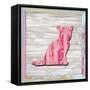 Wood Kitten 2, 2024-Tim Ashwood-Framed Stretched Canvas