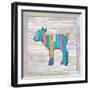 Wood Lamb, 2024-Tim Ashwood-Framed Art Print