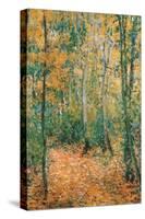 Wood Lane-Claude Monet-Stretched Canvas