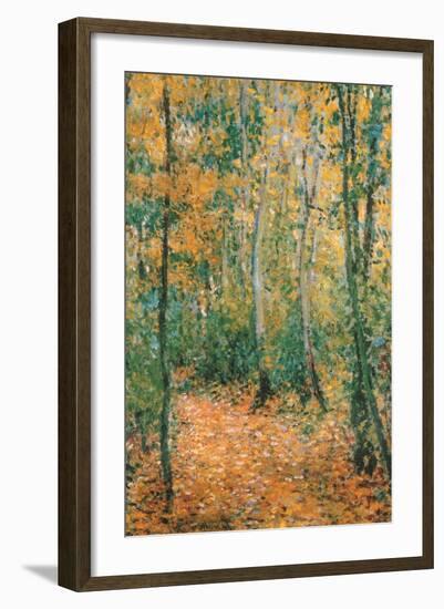 Wood Lane-Claude Monet-Framed Art Print