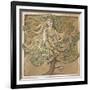 Wood Nymph-Edward Burne-Jones-Framed Giclee Print