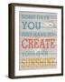 Wood Panel Typography 4-Melody Hogan-Framed Art Print