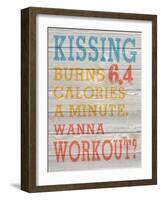 Wood Panel Typography 5-Melody Hogan-Framed Art Print