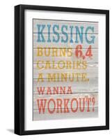 Wood Panel Typography 5-Melody Hogan-Framed Art Print