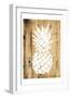 Wood Pineapple-OnRei-Framed Art Print