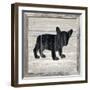 Wood Puppy, 2024-Tim Ashwood-Framed Art Print