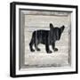 Wood Puppy, 2024-Tim Ashwood-Framed Art Print