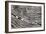 Wood Railroad Tie Pebbles-David Kozlowski-Framed Photographic Print