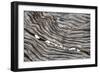 Wood Railroad Tie Pebbles-David Kozlowski-Framed Photographic Print