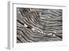 Wood Railroad Tie Pebbles-David Kozlowski-Framed Photographic Print