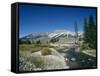 Wood River and Sawtooths, Sawtooth National Recreation Area, Idaho, USA-Julian Pottage-Framed Stretched Canvas