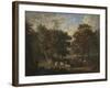 Wood Scene-Robert Ladbrooke-Framed Giclee Print