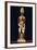 Wood Sculpture Depicting Mother and Child-null-Framed Giclee Print