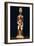 Wood Sculpture Depicting Mother and Child-null-Framed Giclee Print