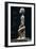 Wood Sculpture Depicting Mother and Child-null-Framed Giclee Print