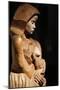 Wood sculpture of Virgin and Child, France-Godong-Mounted Photographic Print