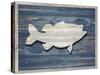 Wood Sea Bass, 2024-Tim Ashwood-Stretched Canvas