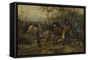 Wood Stealer-Illarion Mikhailovich Pryanishnikov-Framed Stretched Canvas