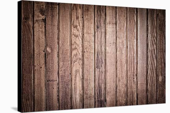 Wood Texture. Background Old Panels-Kalina Vova-Stretched Canvas