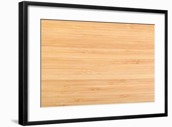 Wood Texture Cutting Board Background-karandaev-Framed Photographic Print