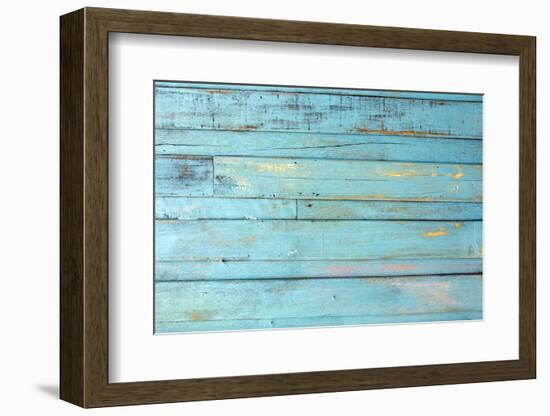 Wood - Texture-Blacknote-Framed Photographic Print