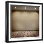 Wood Textured Backgrounds in a Room Interior on the Brisc Backgrounds.-Kalina Vova-Framed Photographic Print