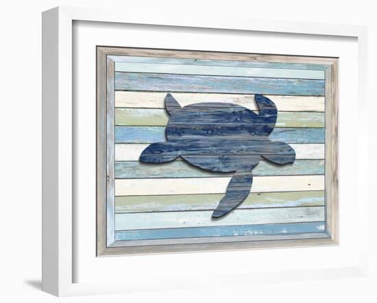 Wood Turtle, 2024-Tim Ashwood-Framed Art Print