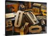 Wood Types-Martin Paul-Stretched Canvas