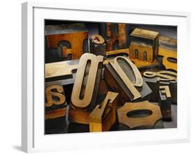 Wood Types-Martin Paul-Framed Photographic Print