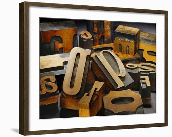 Wood Types-Martin Paul-Framed Photographic Print