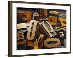 Wood Types-Martin Paul-Framed Photographic Print