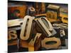 Wood Types-Martin Paul-Mounted Photographic Print