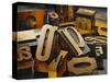 Wood Types-Martin Paul-Stretched Canvas
