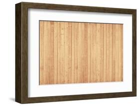 Wood Wall-pinkypills-Framed Photographic Print