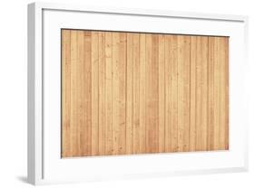 Wood Wall-pinkypills-Framed Photographic Print