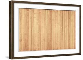 Wood Wall-pinkypills-Framed Photographic Print