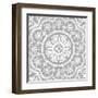 Woodblock Pattern I-Sabine Berg-Framed Art Print