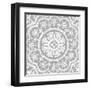 Woodblock Pattern I-Sabine Berg-Framed Art Print