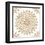 Woodblock Pattern IV-Sabine Berg-Framed Art Print